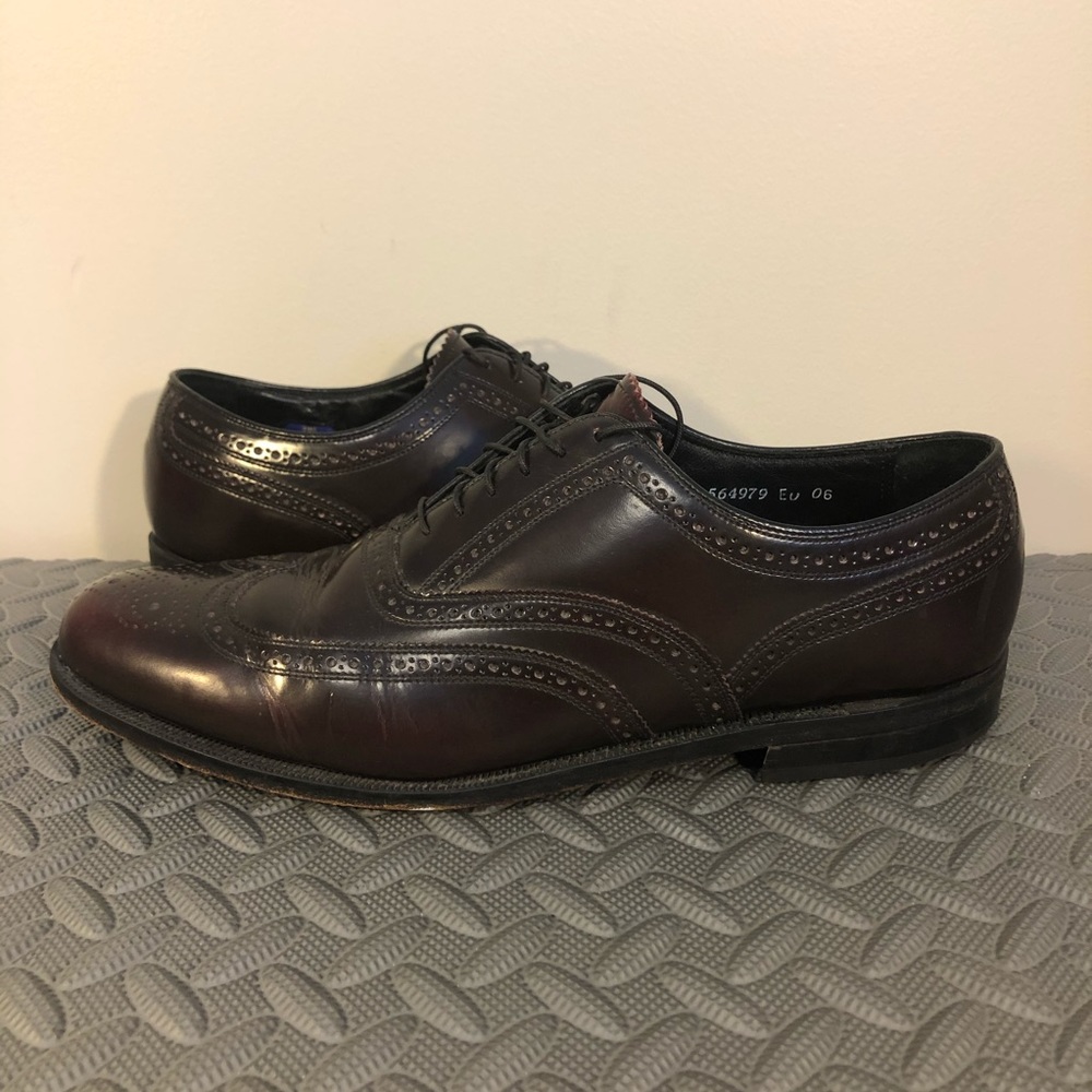 Florsheim Mens Lexington Oxford Wingtip Dress Shoe